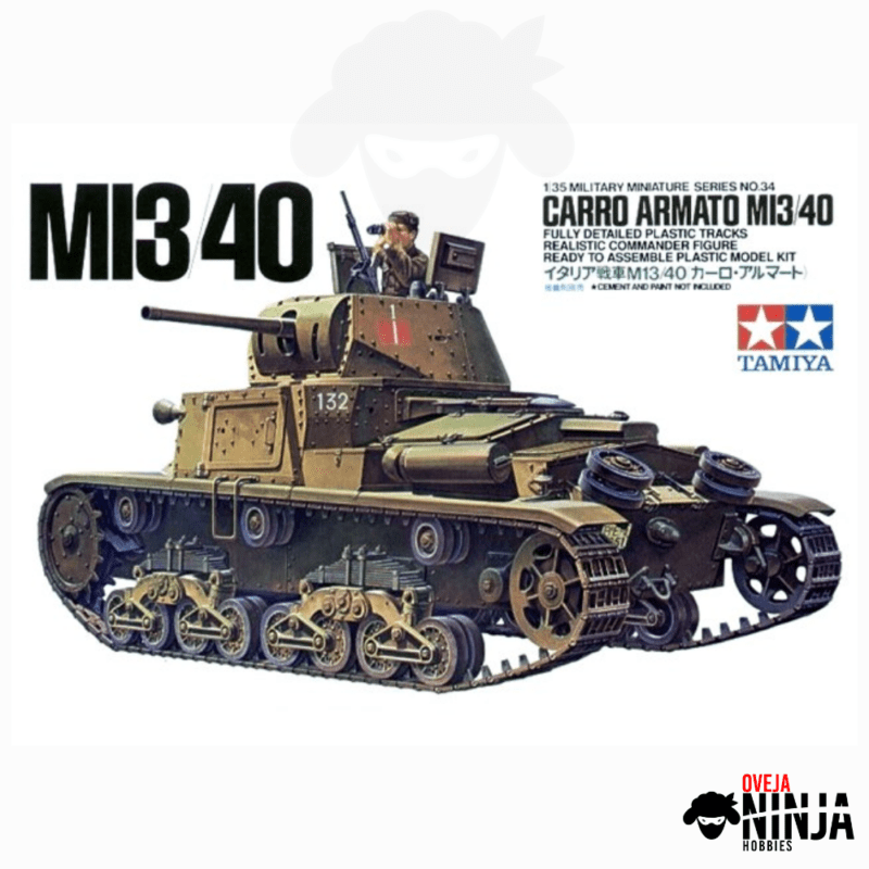 M13/40 Carro Armato - Tamiya