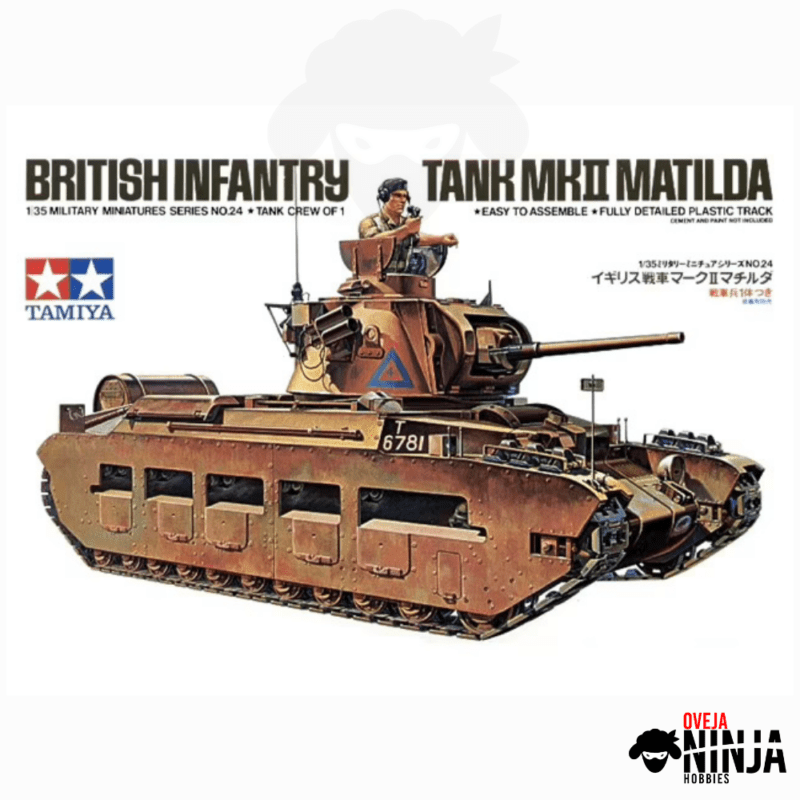 Matilda Mk. II British Infantry Tank - Tamiya