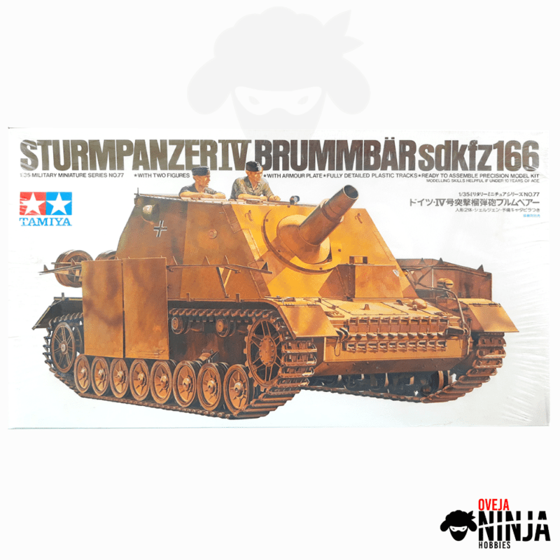 STURMPANZER IV BRUMMBÄR sdkfz166 - Tamiya