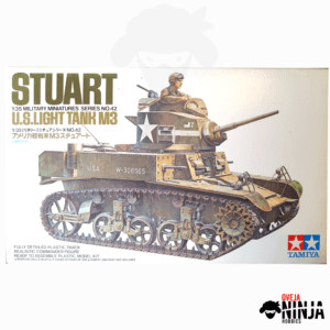 Stuart M3 U.S. Light Tank - Tamiya