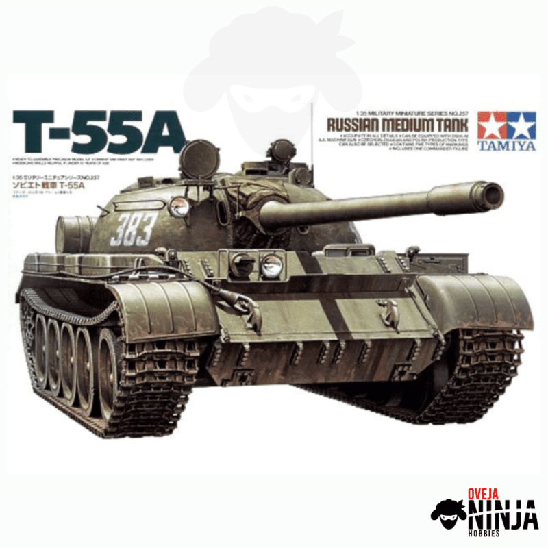 T-55A Russian Medium Tank - Tamiya