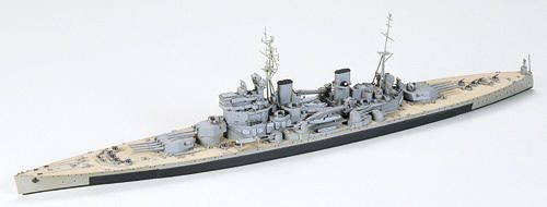 HMS King George Battleship Waterline