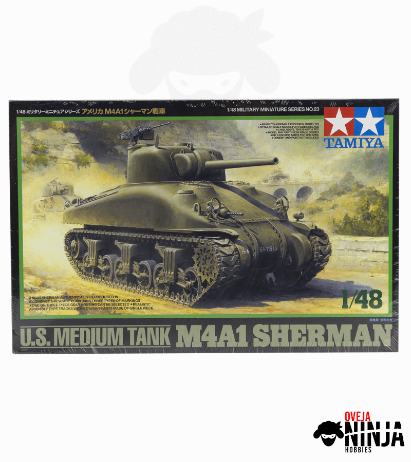 US medium tank M4A1 Sherman Tamiya