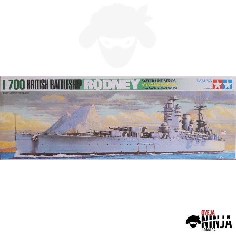 British Battleship Rodney - Tamiya