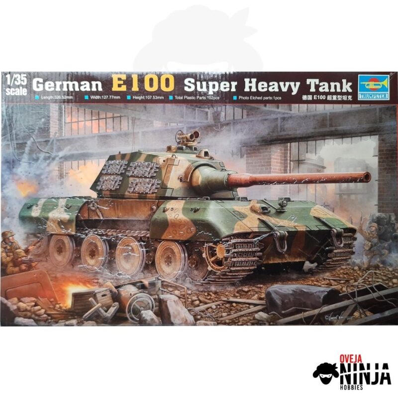 German E100 Super Heavy Tank - Trumpeter