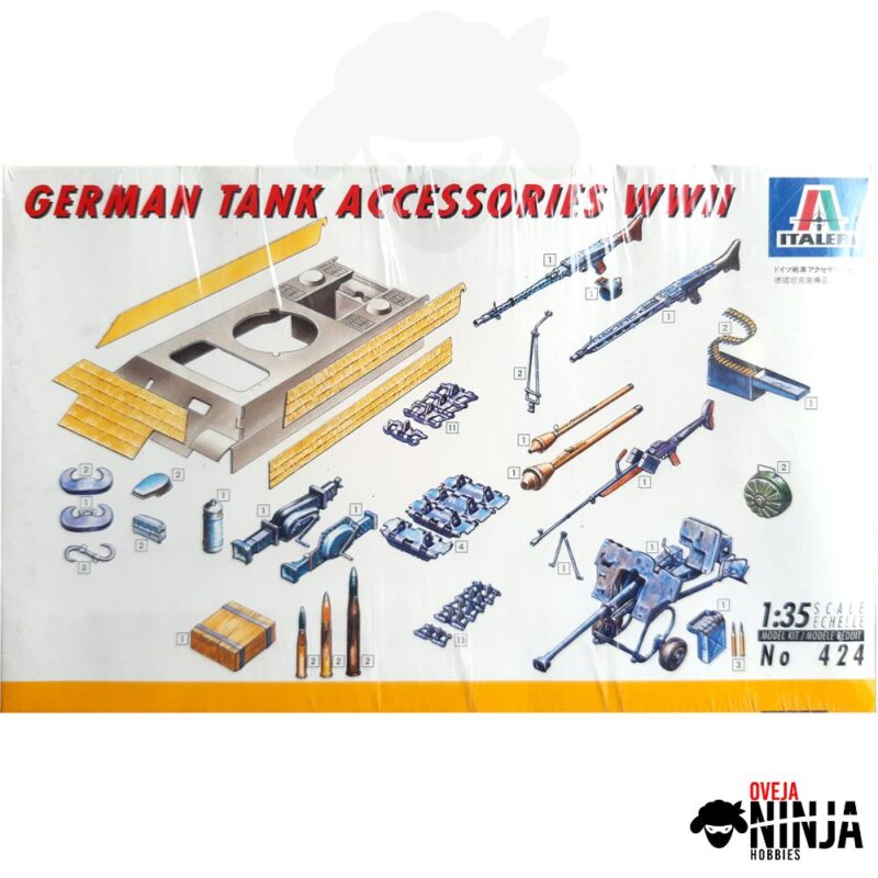 German Tank Accessories WWII - Italeri