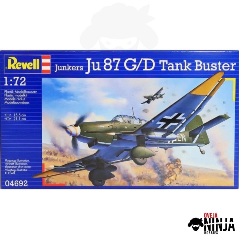 Junkers Ju 87 G_D Tank Buster - Revell