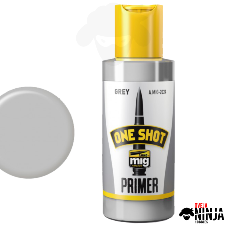 One Shot Primer Grey - Ammo Mig Jimenez