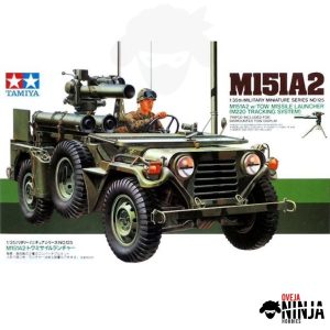 M151A2 w Tow Missile Launcher - Tamiya