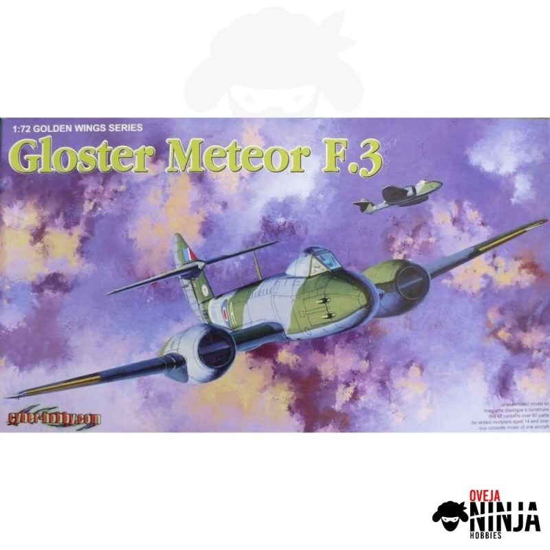 Gloster Meteor F.3 - Cyber-Hobby com Dragon