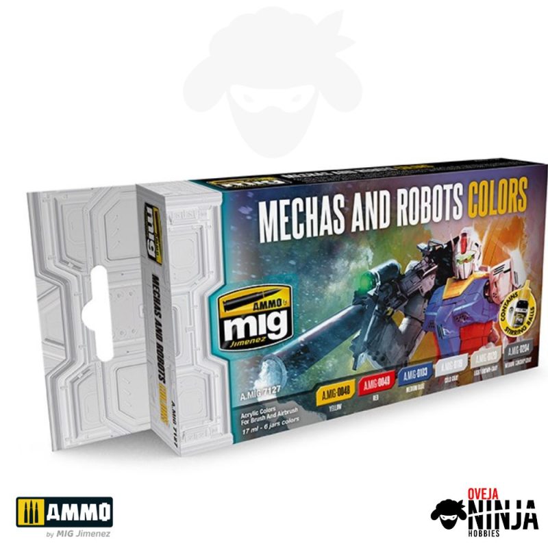Mechas and Robots Colors - Ammo Mig Jimenez