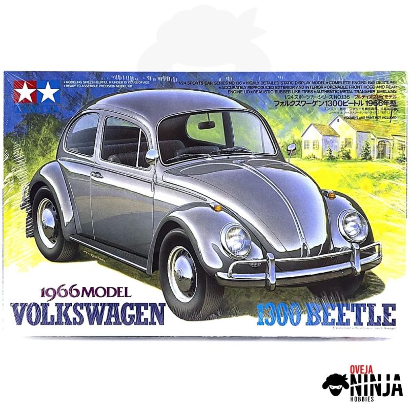 1966 Volkswagen 1300 Beetle - Tamiya