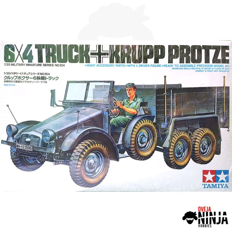 6x4 Truck Krupp Protze - Tamiya