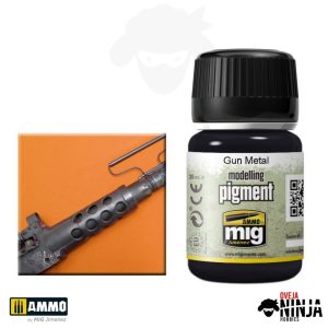Gun Metal Pigmento - Ammo Mig Jimenez