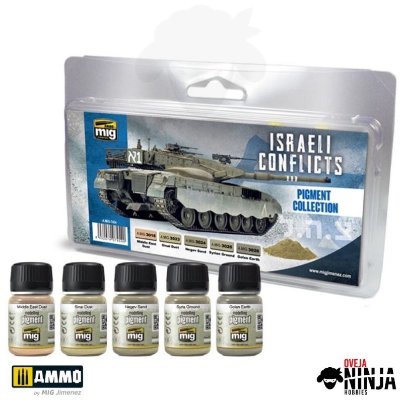 Israeli Conflicts Pigment Collection- Ammo Mig Jimenez