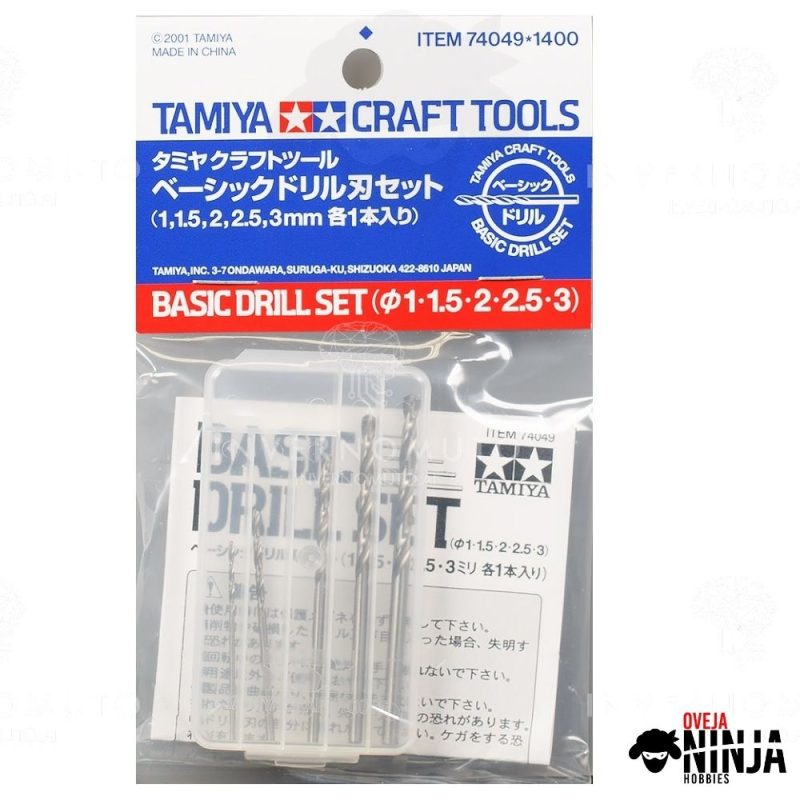 Basic Drill Set 1 1 5 2 2 5 3 - Tamiya
