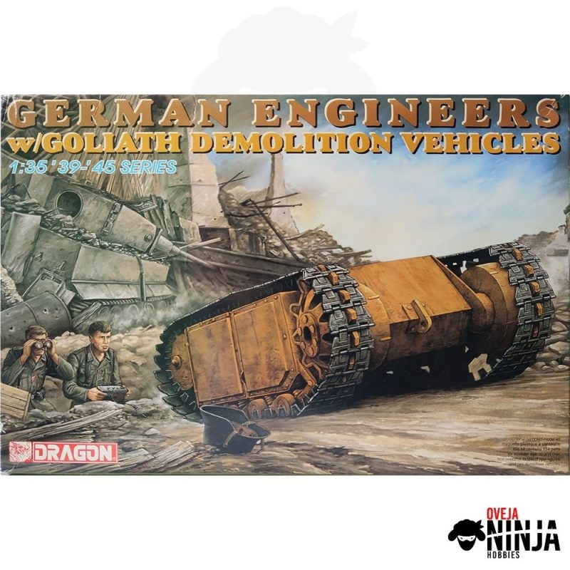 German Engineers w Goliath Demolition Vehicles - Dragon