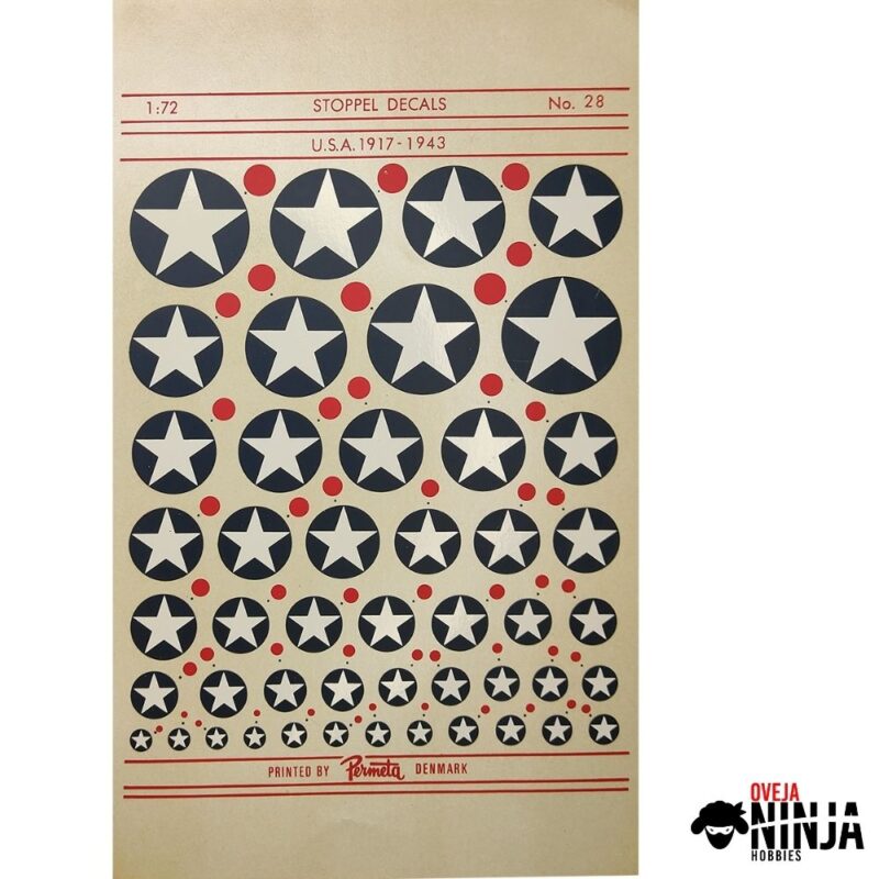 Calcomanías Stoppel Decals USA 1917 - 1943