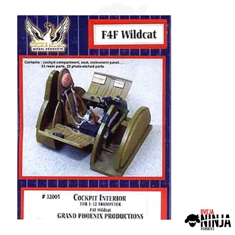 Interior Cabina F4F Wildcat resina - Grand Phoenix
