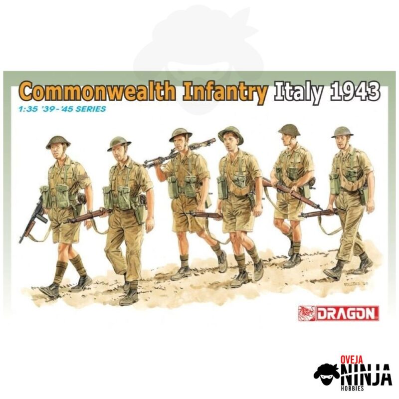 Commonwealth infantry Italy 1943-44 - Dragon