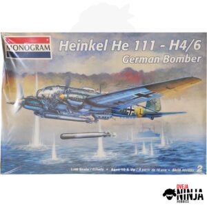Heinkel He 111 - H4 6 German Bomber - Monogram