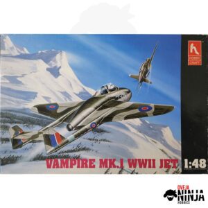 Vampire Mk I WWII Jet - Hobby Craft